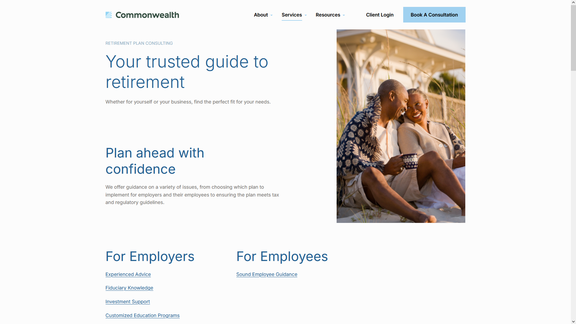 Commonwealth Financial Network Hawaii retirement page.