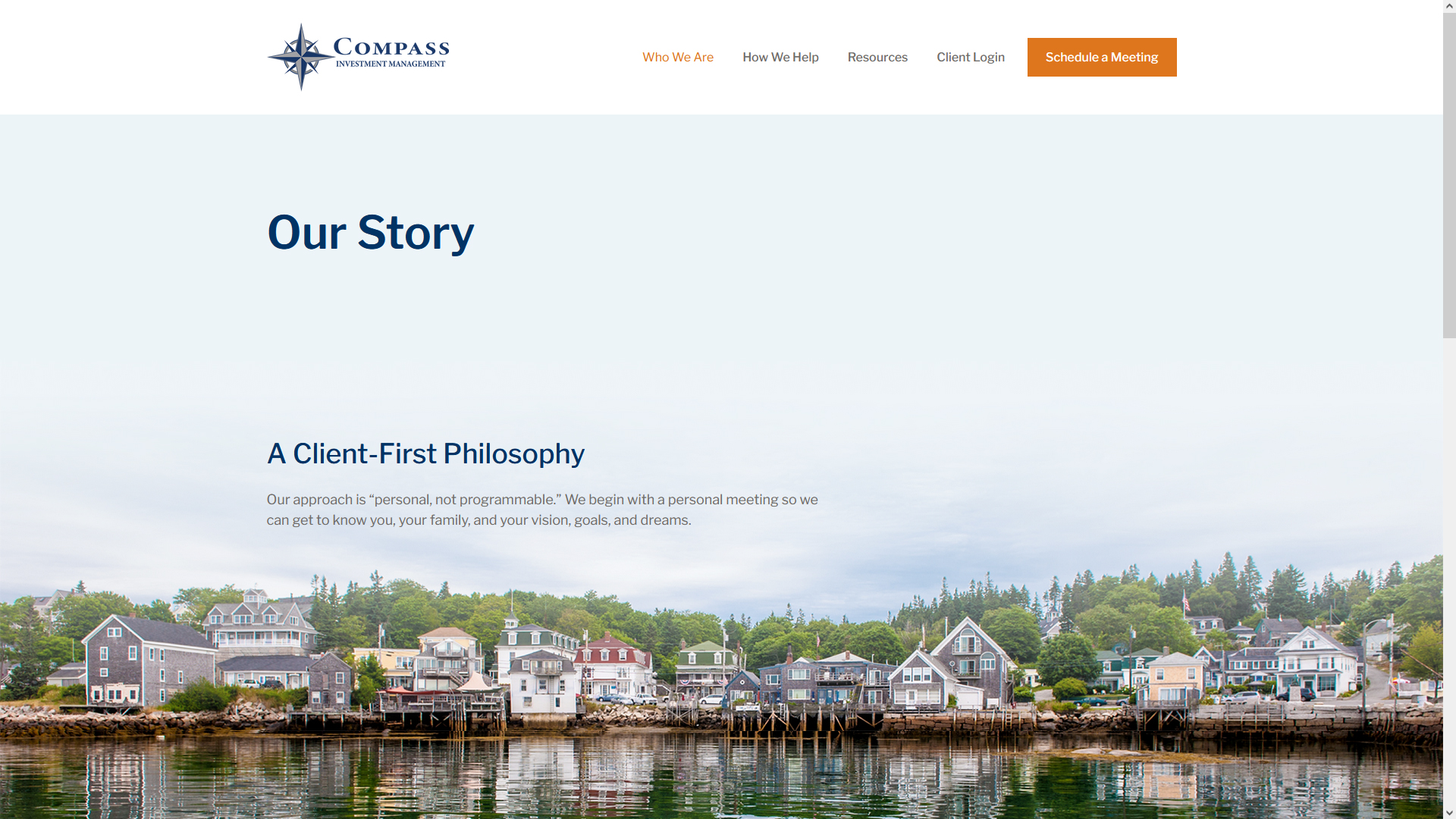 Compass Investment Management story page.