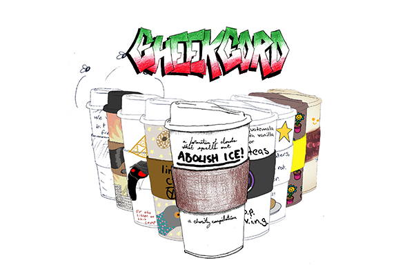 A Formation of Clouds That Spells Out Abolish ICE, a Charity Compilation Album